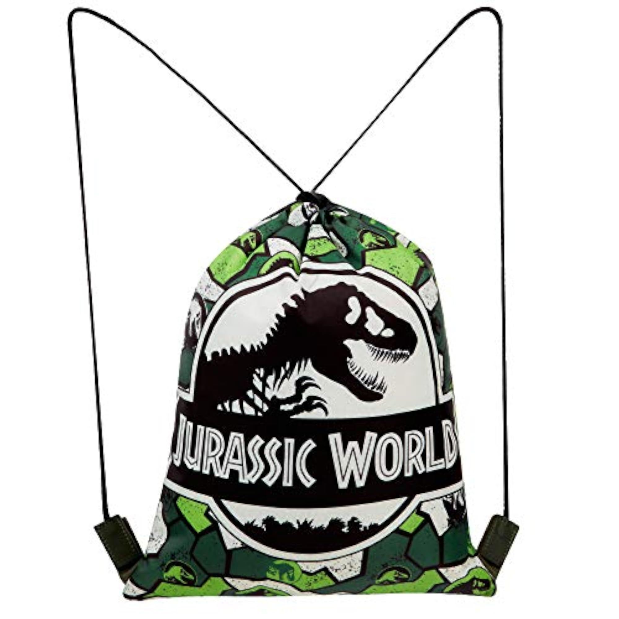 Park Backpack for Boys, Dinosaur-Themed Drawstring Backpack
